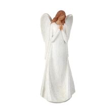 ANGEL IN PRAYER CERAMIC STATUE